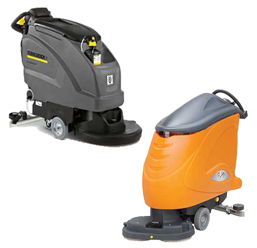 Auto scrubbing machine